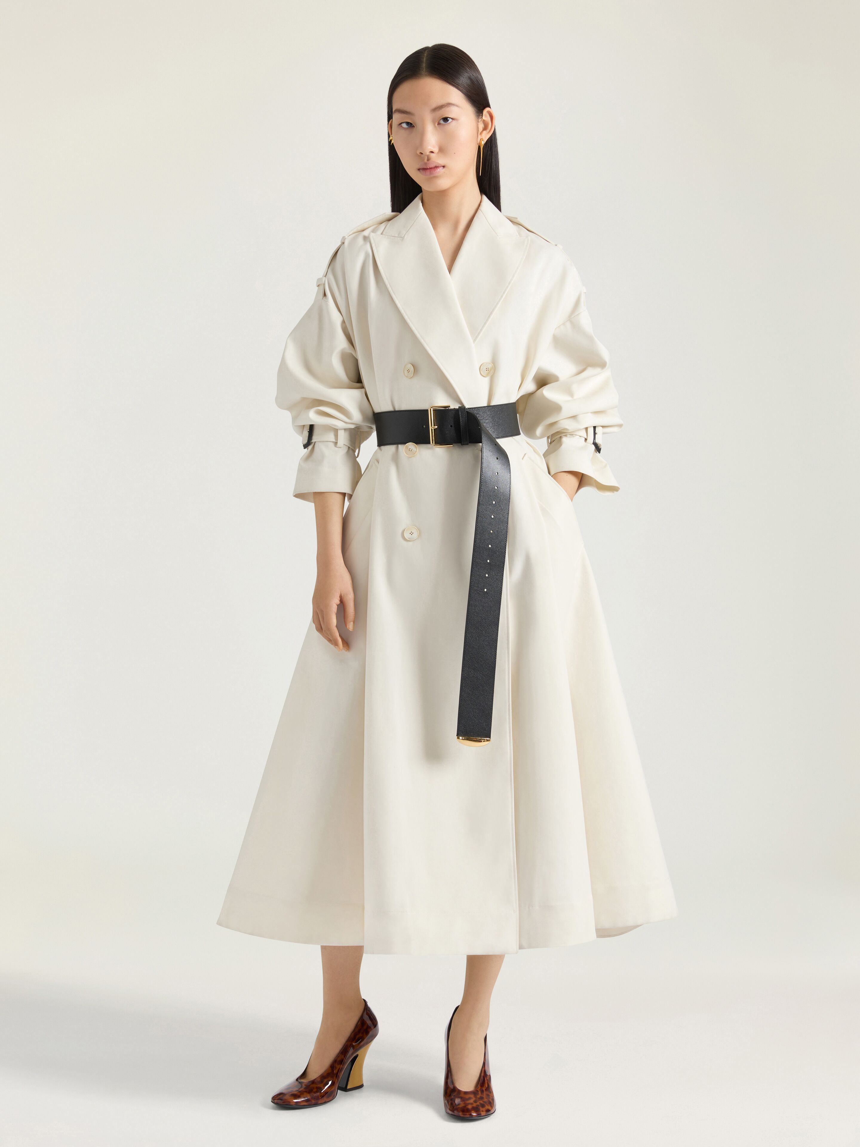 Trench in cotton